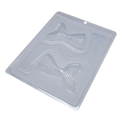 Mermaid Tail Chocolate Mould - 3 piece - Click Image to Close